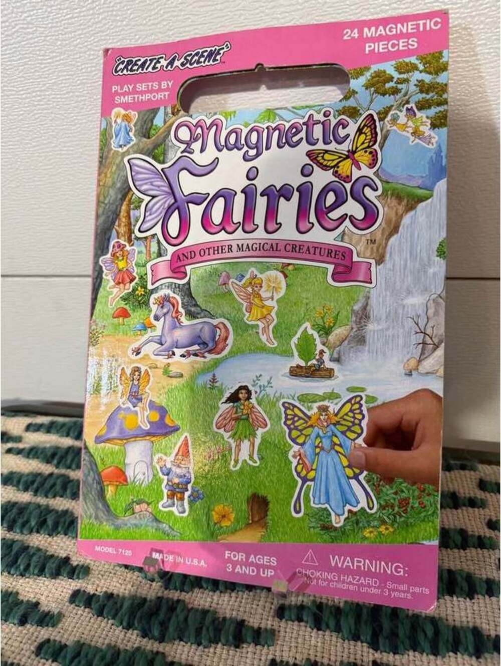 Vintage Y2K Create-A-Scene Magnetic Fairies Play Set